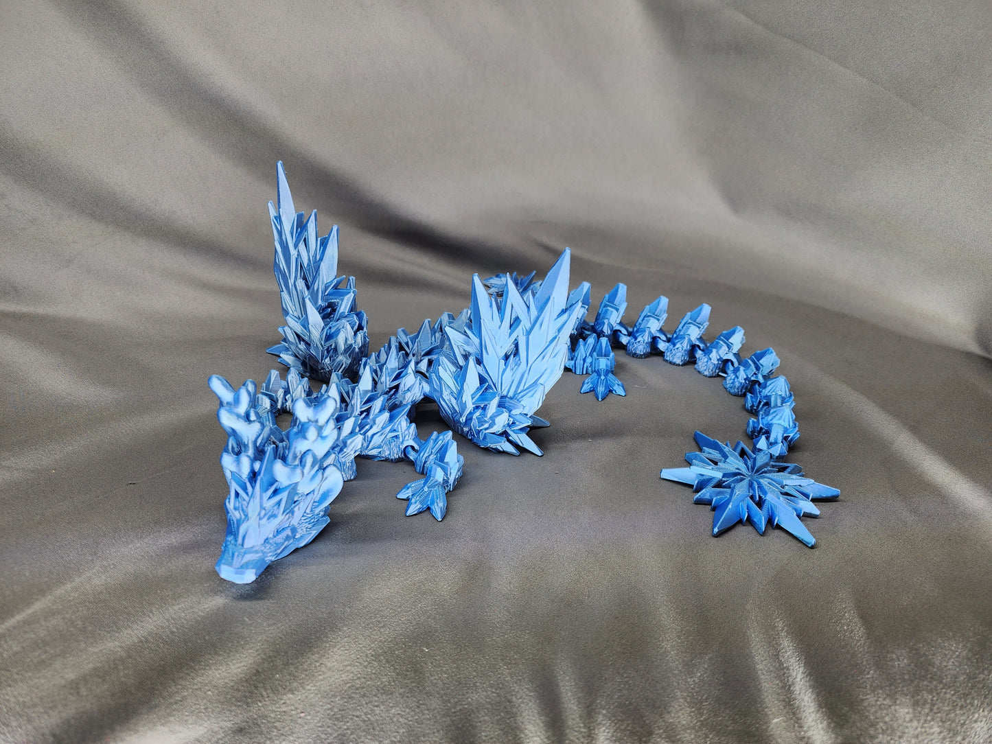 WinterWing Dragon articulating figurine