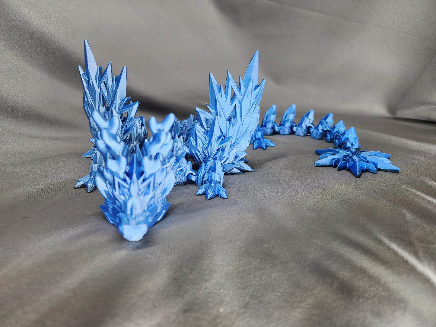 WinterWing Dragon articulating figurine