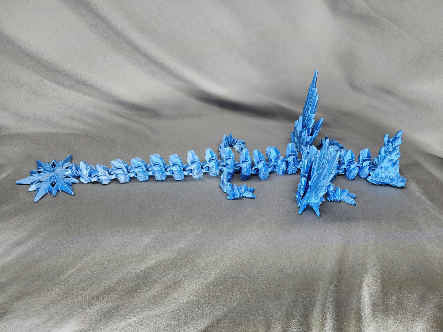 WinterWing Dragon articulating figurine