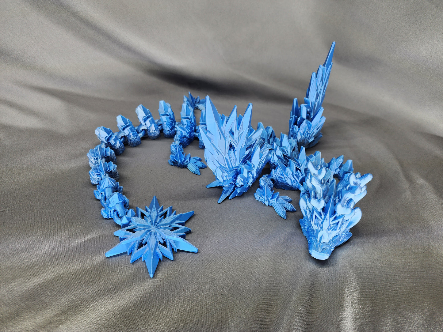 WinterWing Dragon articulating figurine