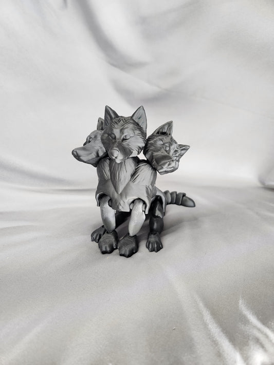 Cerberus the Hound of Hades articulating figurine