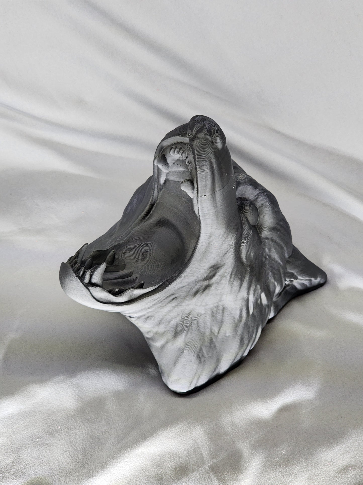 Wolf Head Controller Holder decor desktop or wall mounted for your gaming setup