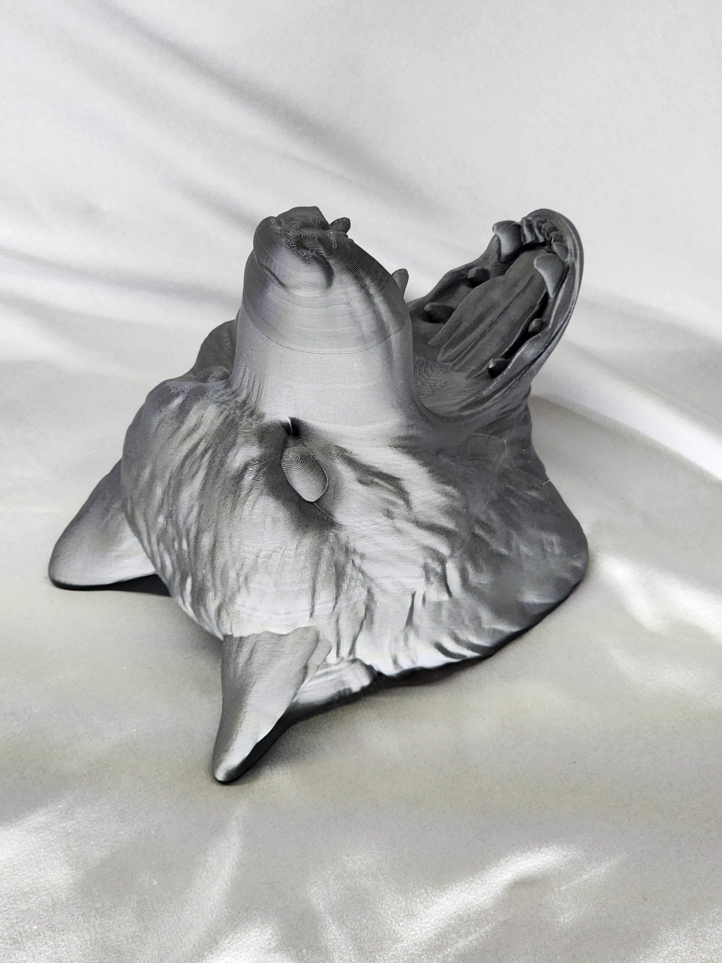 Wolf Head Controller Holder decor desktop or wall mounted for your gaming setup