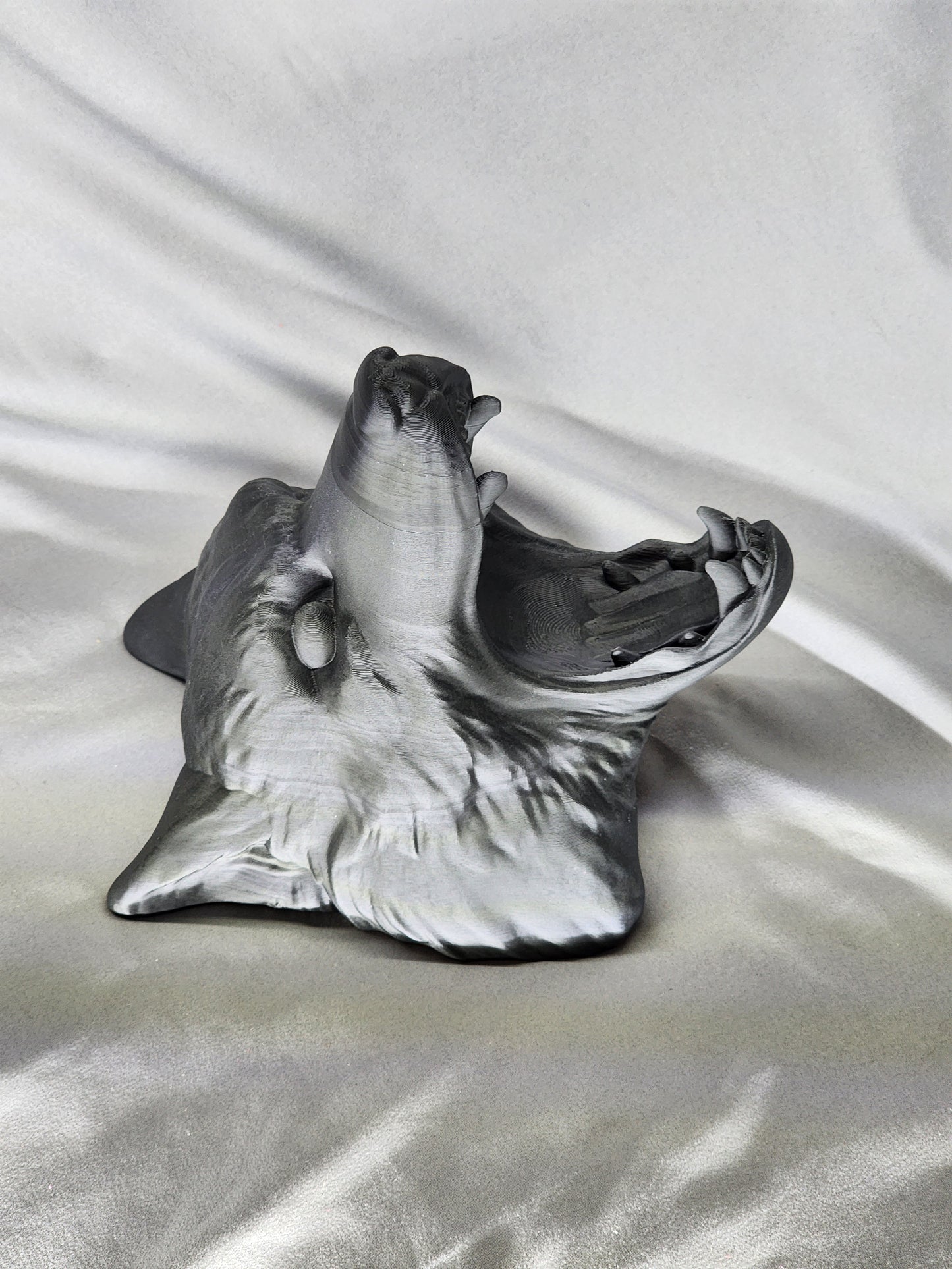 Wolf Head Controller Holder decor desktop or wall mounted for your gaming setup