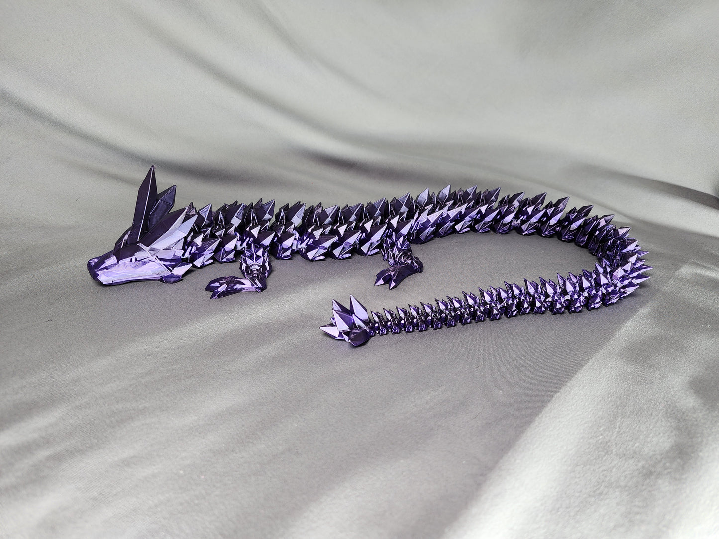 Crystal Dragon articulating figurine is both a fidget toy and glorious decor