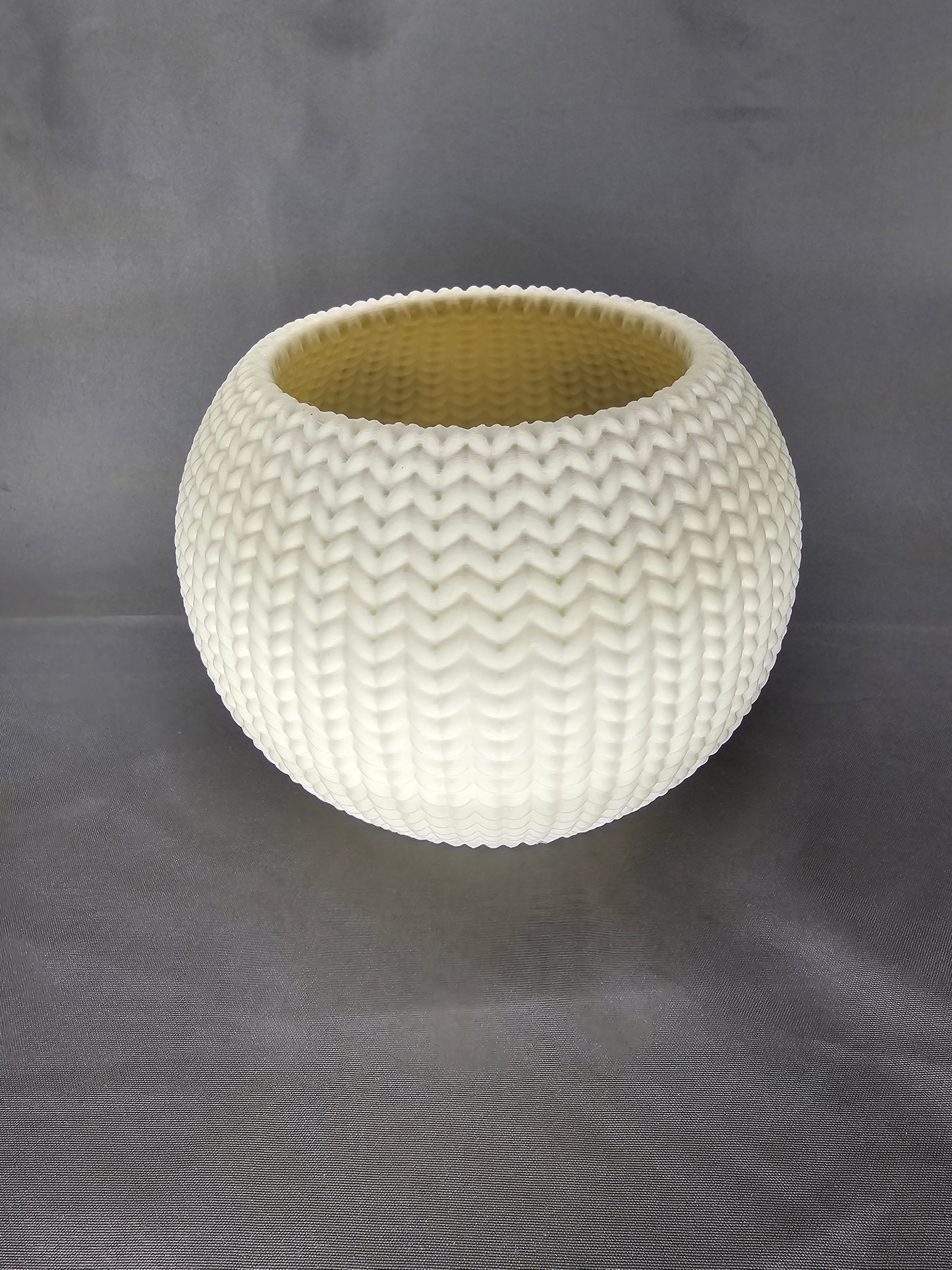Crochet Jack Skellington bowl