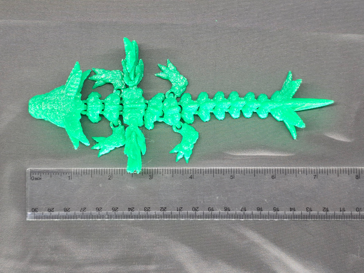 Axolotl Baby Winged Dragon articulating figurine is an adorable fun fidget toy and decoration