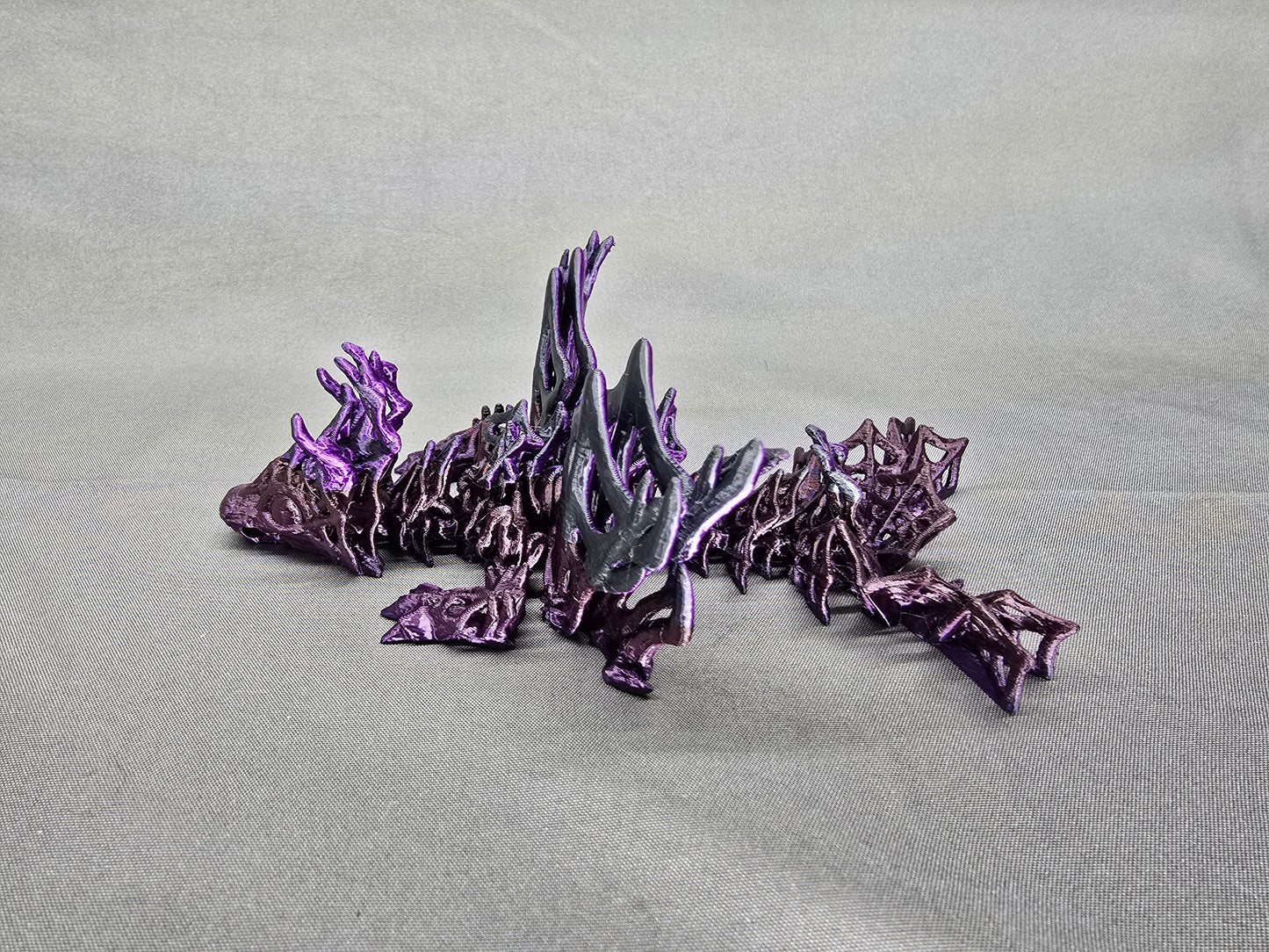 Wicked Winged Dragon articulating figurine is a must have with its awesome spiderweb features