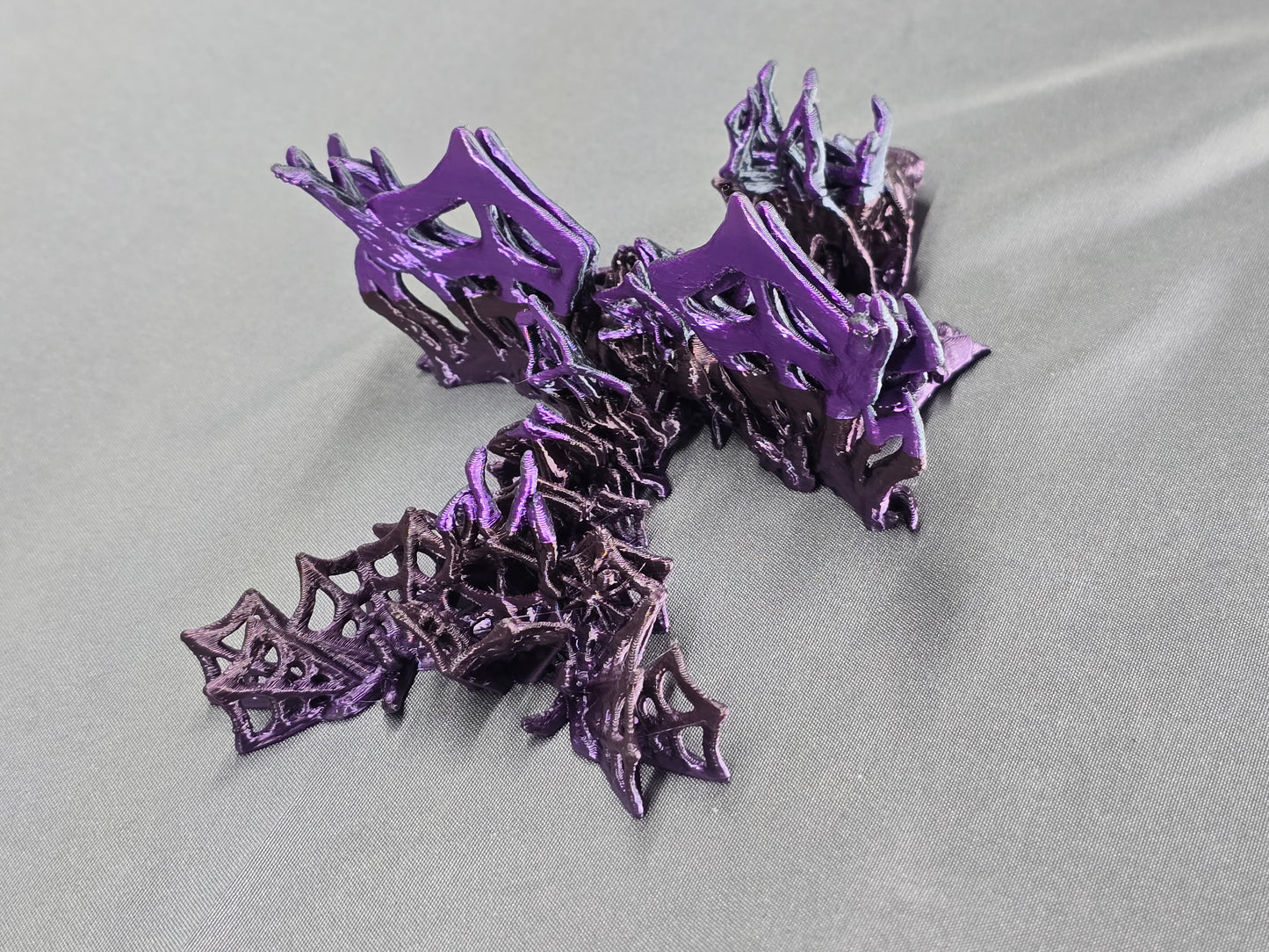 Wicked Winged Dragon articulating figurine is a must have with its awesome spiderweb features