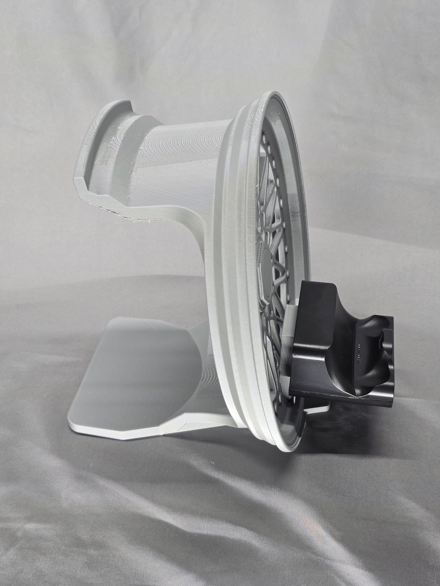 Wheel Headset & Controller charging stand will really rev up your gaming setup