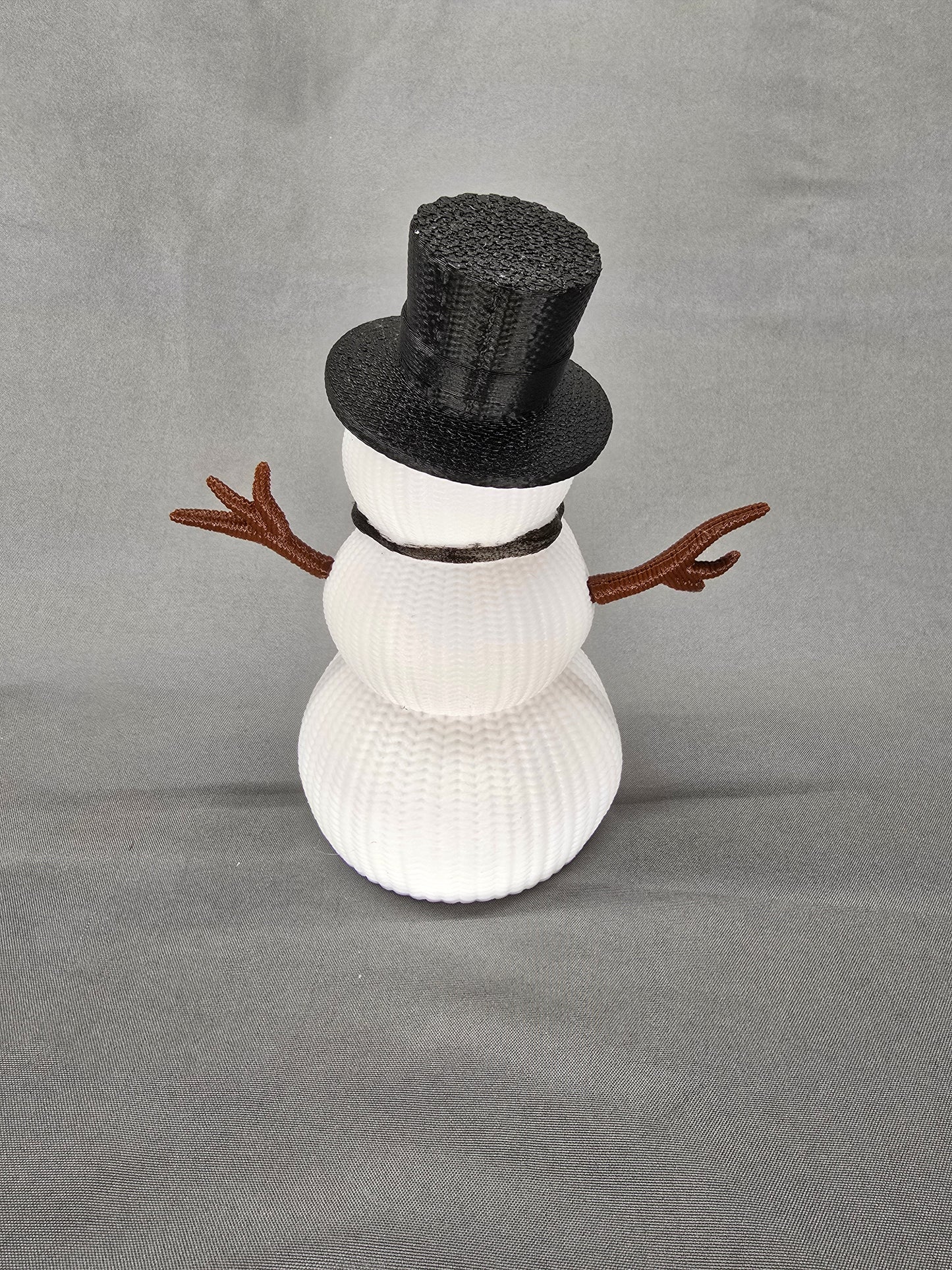 Knitted Snowman Holiday Decoration