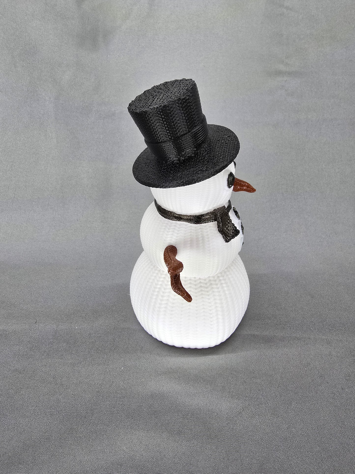 Knitted Snowman Holiday Decoration