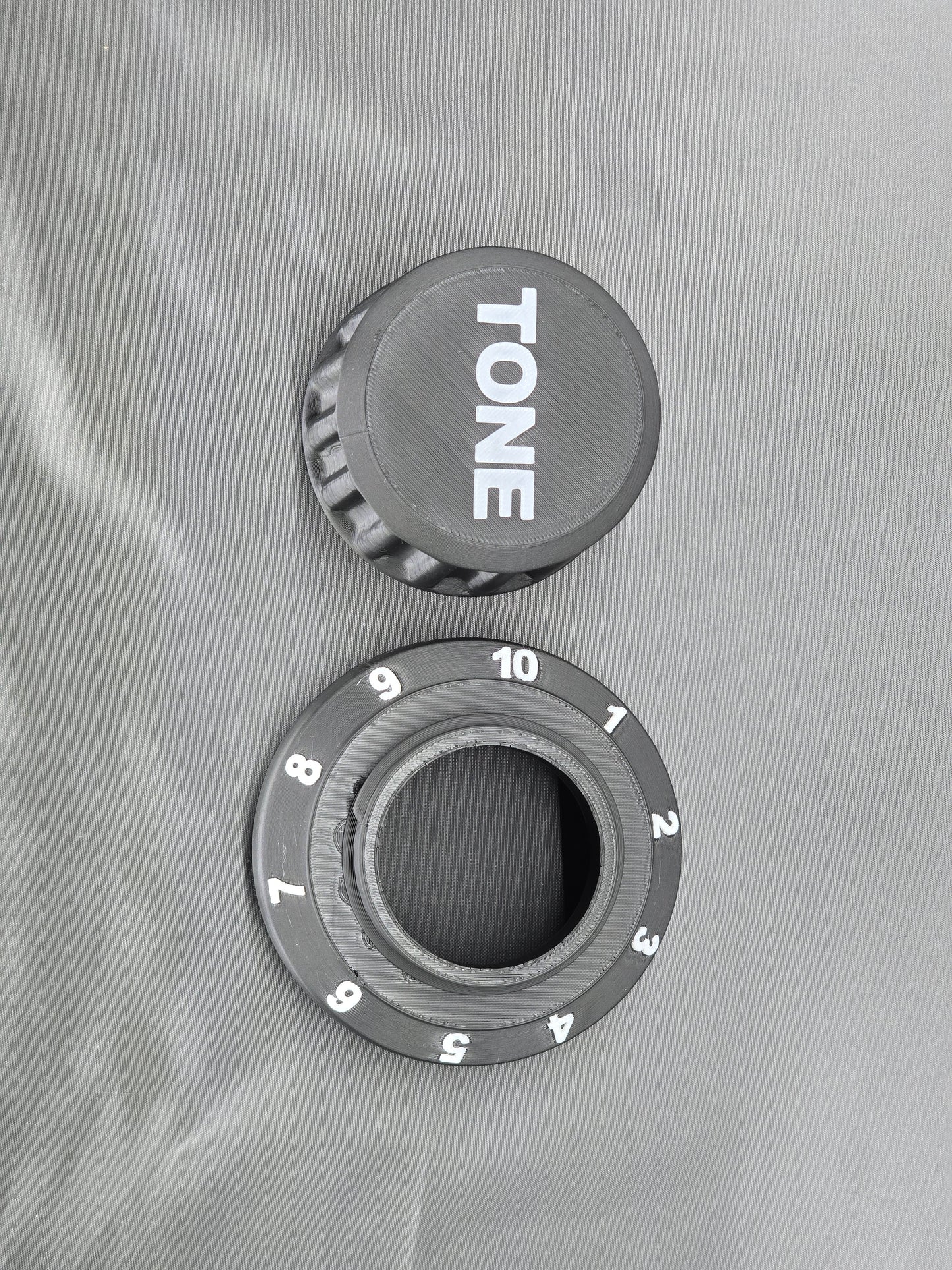 Tone Knob container is the perfect gift that holds everything from guitar picks to 9v batteries for your pedal