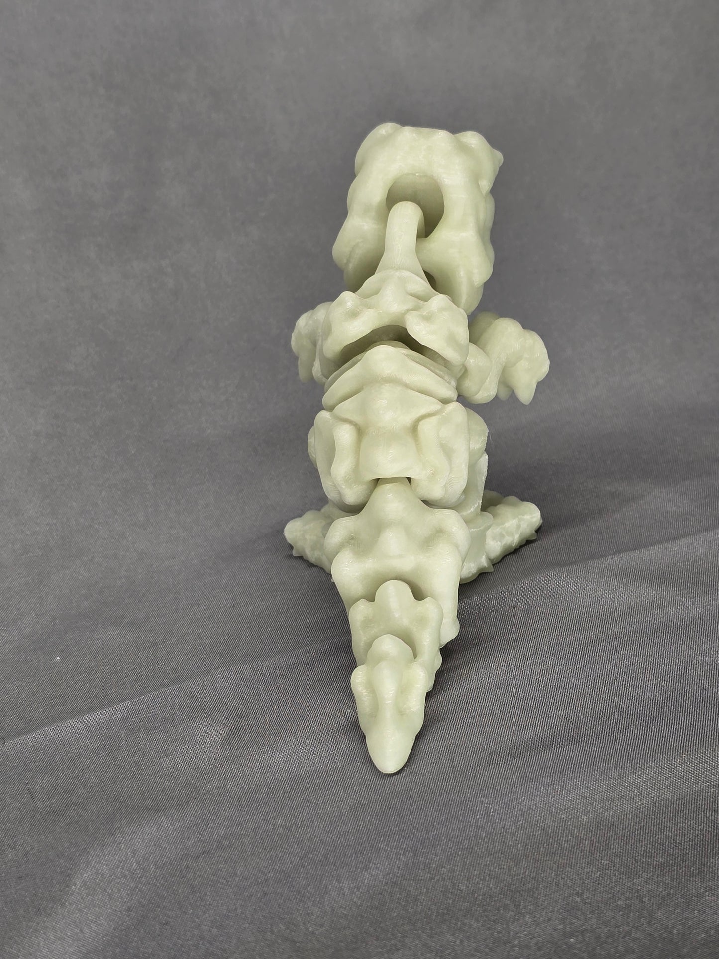 Tiny T-Rex Skeleton articulating figurine