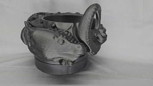 Dragon Yarn Bowl organizer mythical decoration