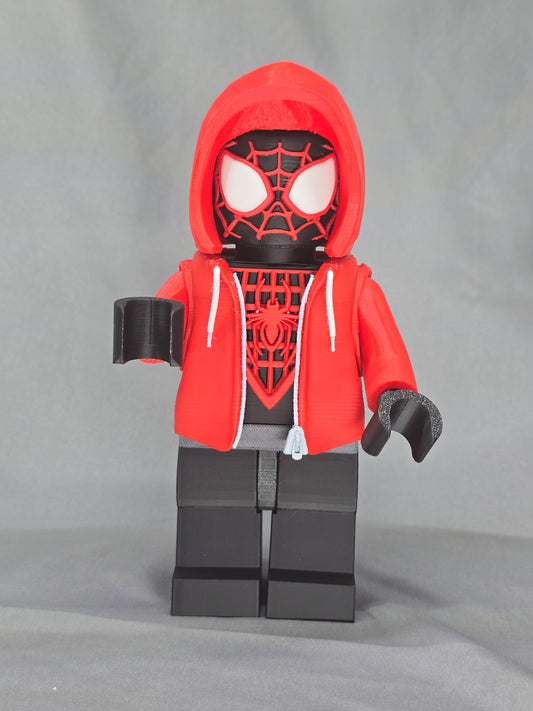 Big Block Kid Black Spider articulating figurine