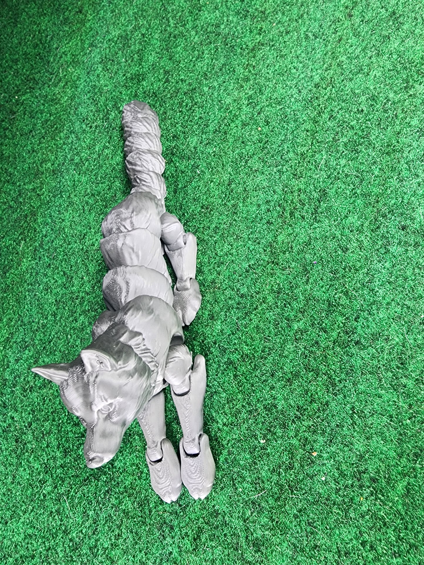 Wolf articulating figurine