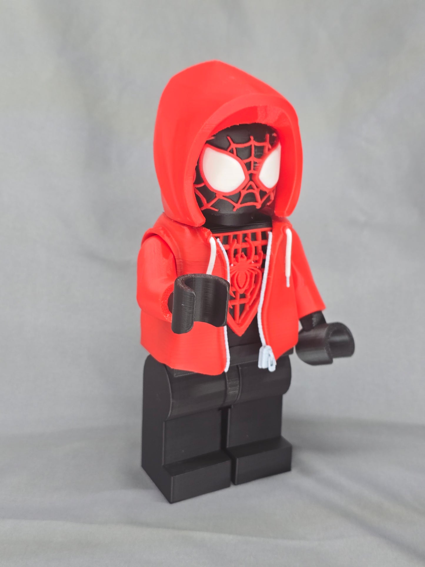 Big Block Kid Black Spider articulating figurine