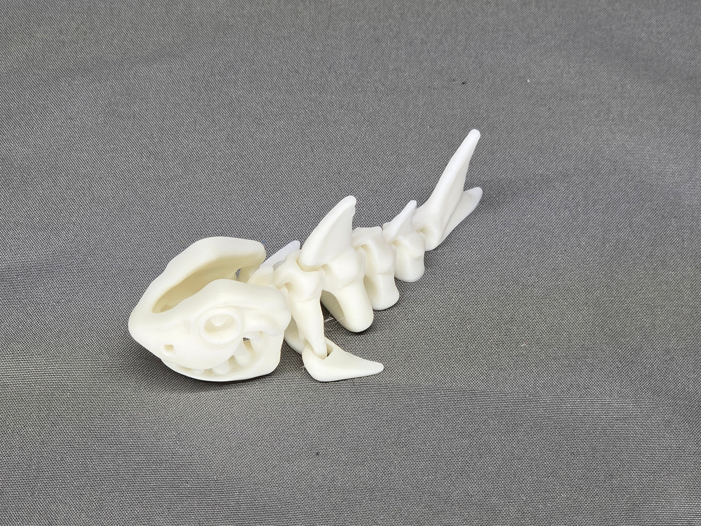 Mini Shark Skeleton articulating figurine will add some bite to your day