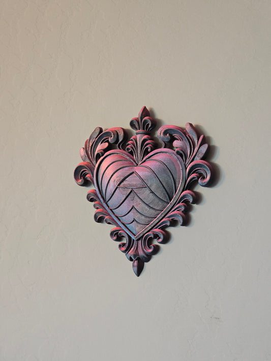 Dark Gothic Heart wall mounted decoration