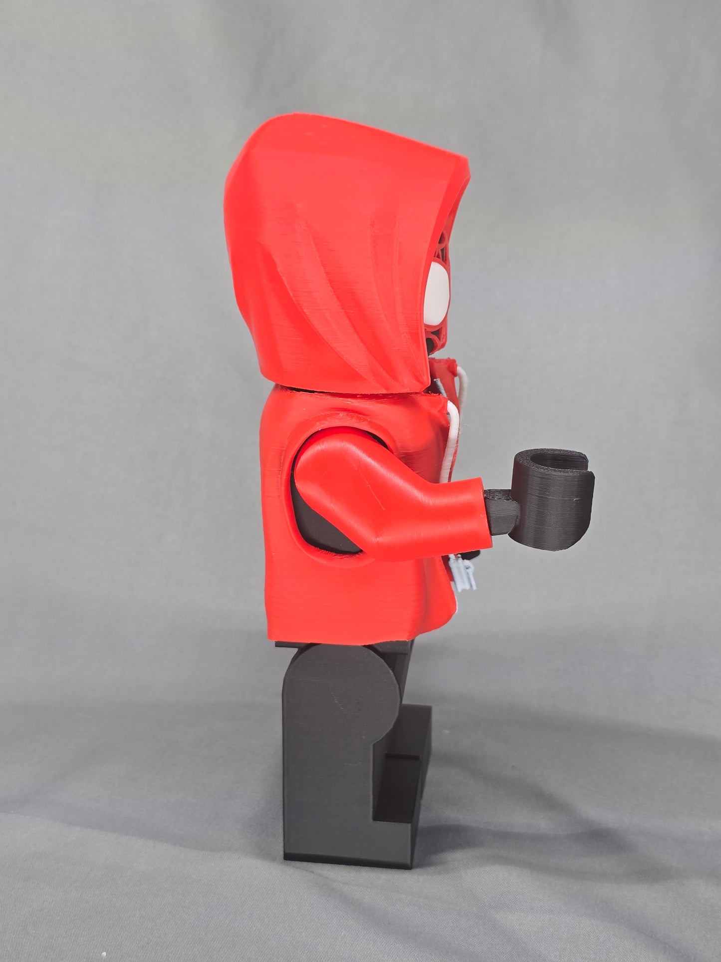 Big Block Kid Black Spider articulating figurine