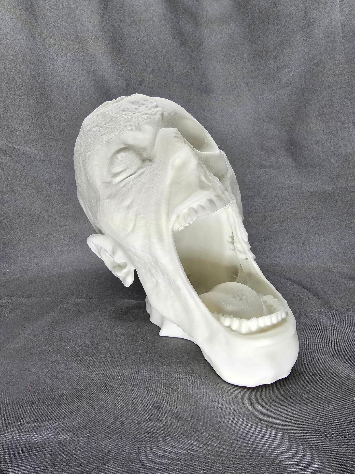 Zombie Skull controller and headphone holder
