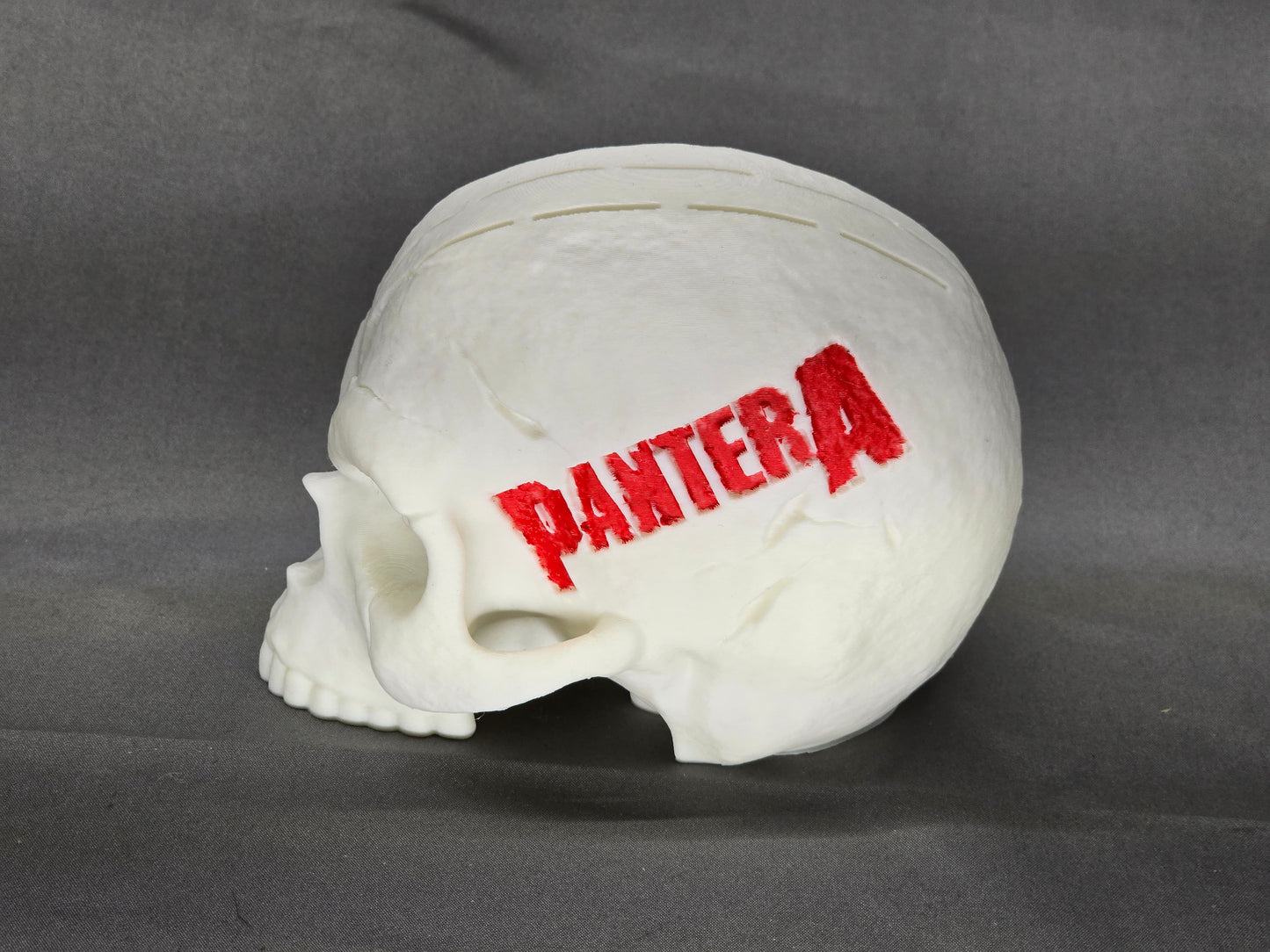 Guitar Pick Mohawk Band Engraved Skull decoration