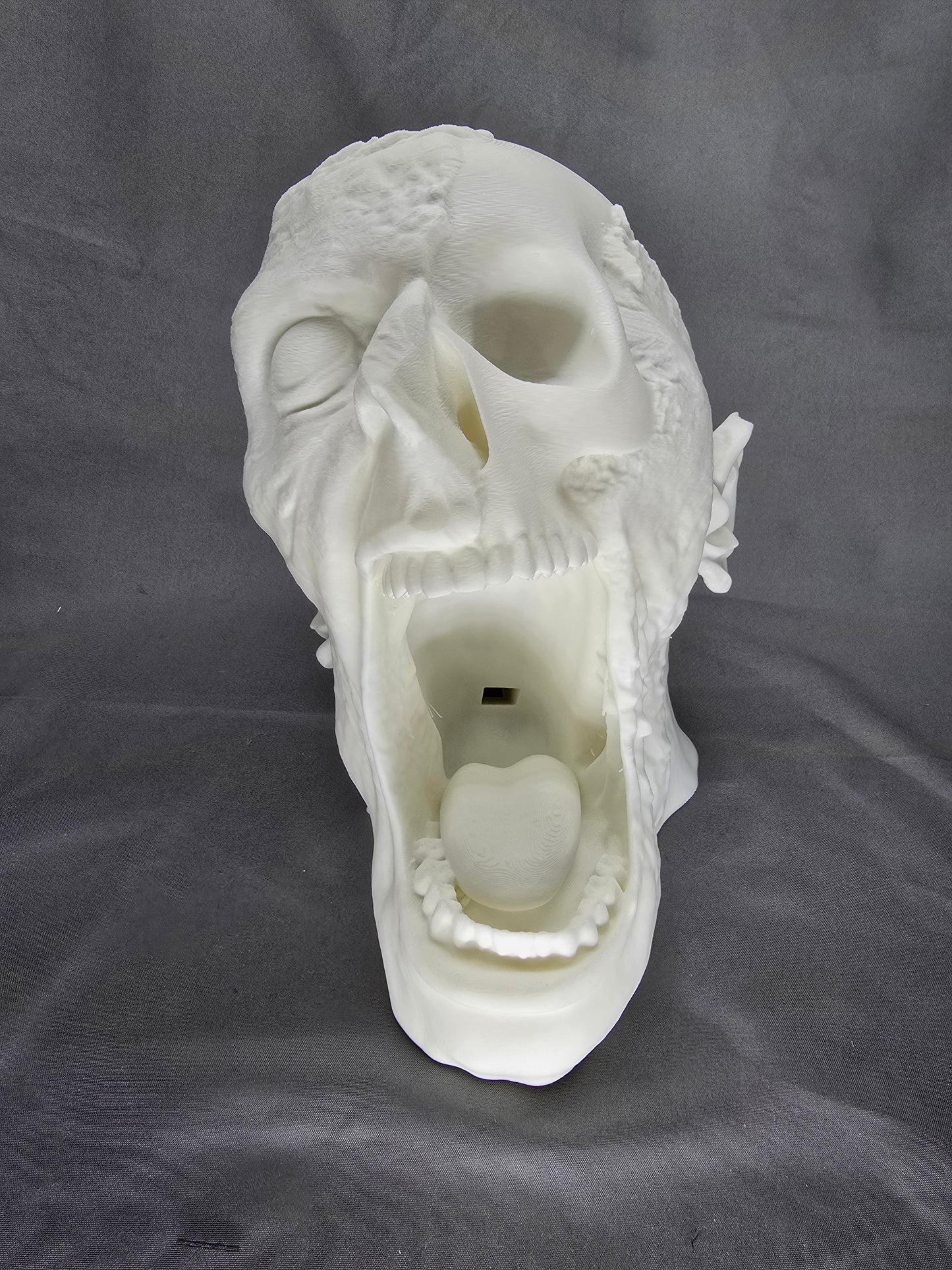 Zombie Skull controller and headphone holder