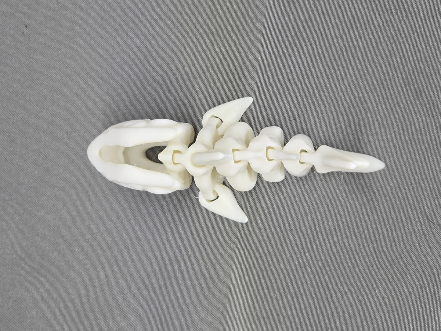 Mini Shark Skeleton articulating figurine will add some bite to your day