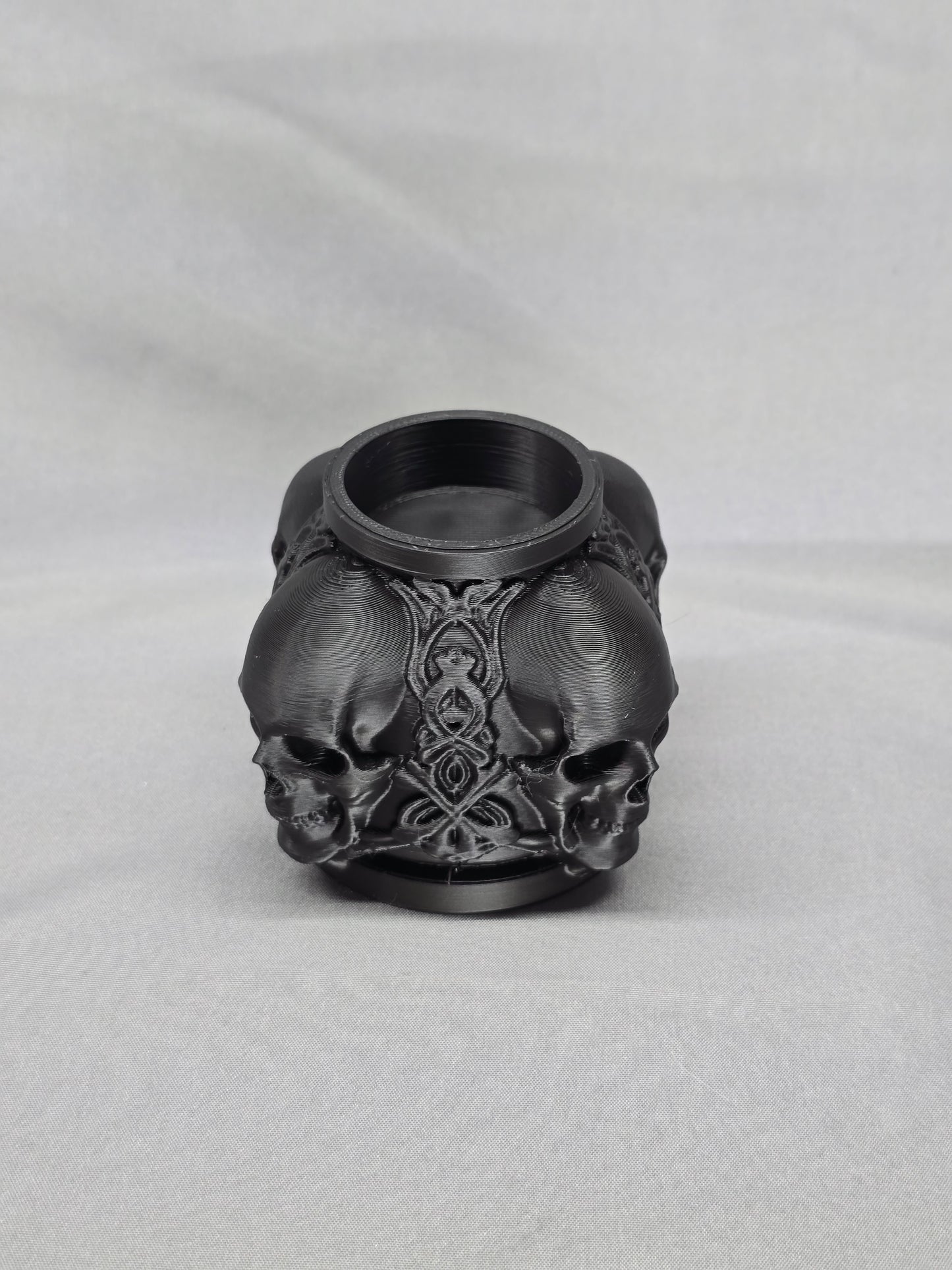 Skull Candle Holder