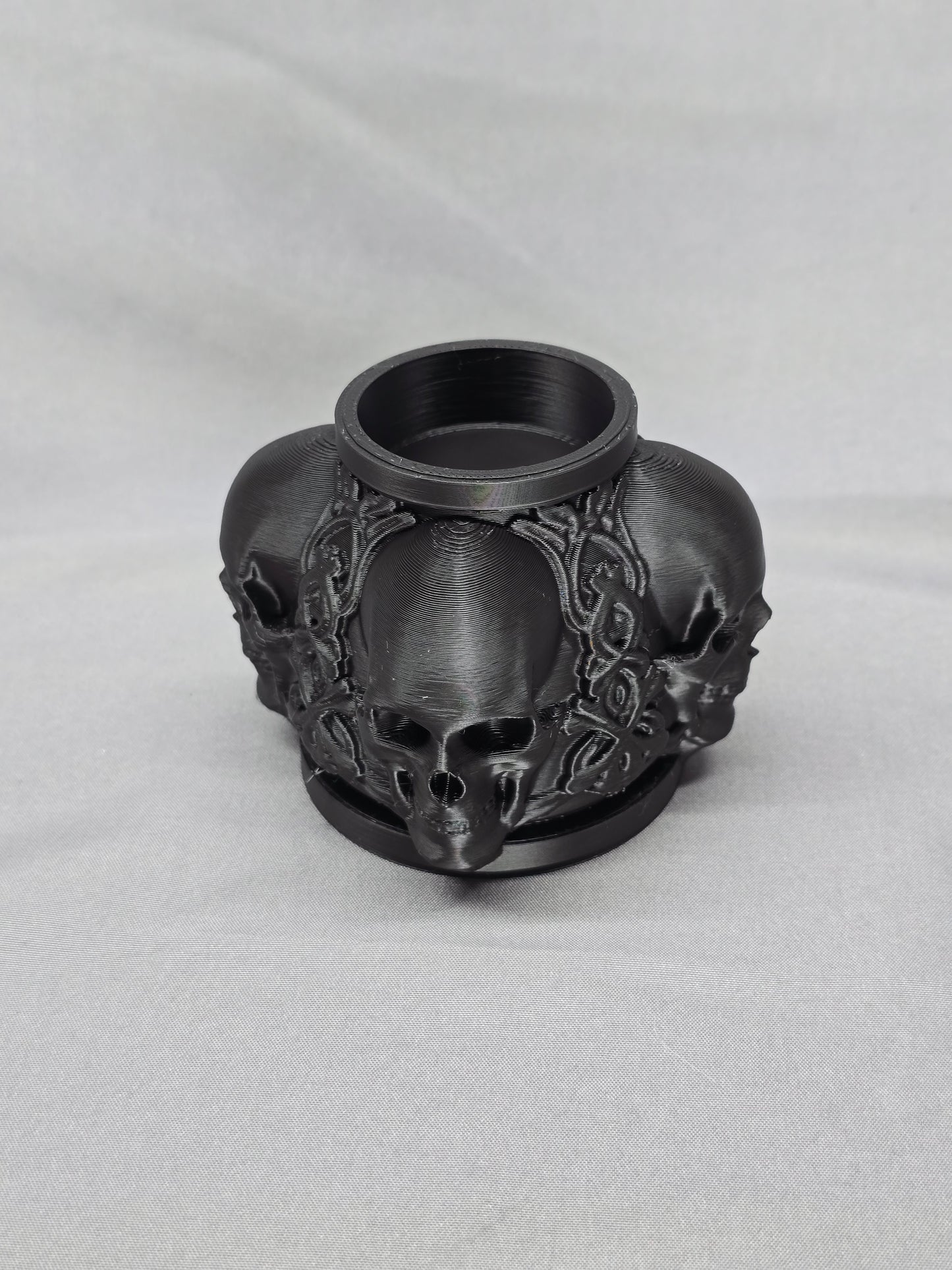 Skull Candle Holder