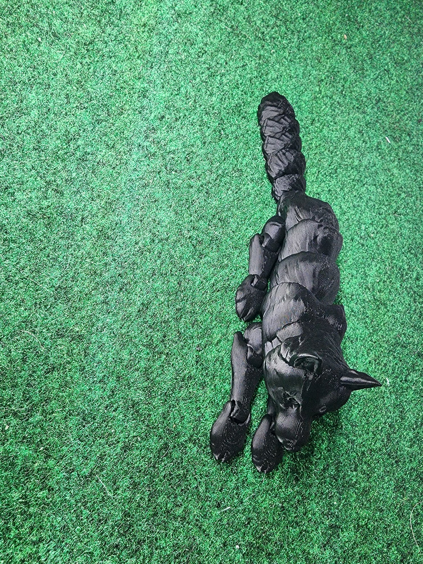 Wolf articulating figurine