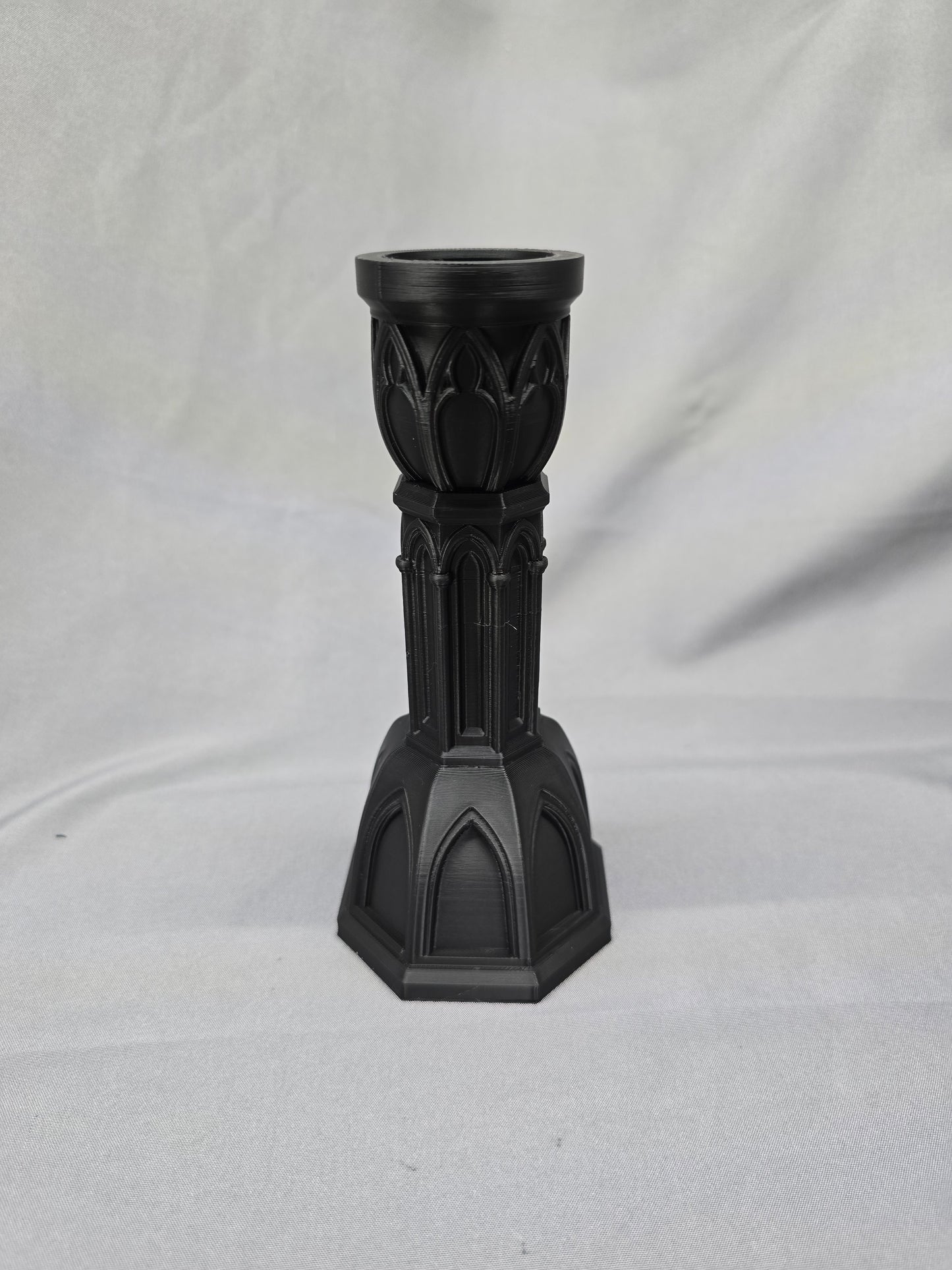 Gothic Single Candle Holder - Gaslight Series