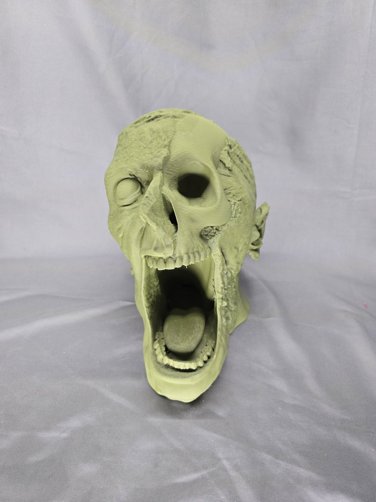Zombie Skull controller and headphone holder