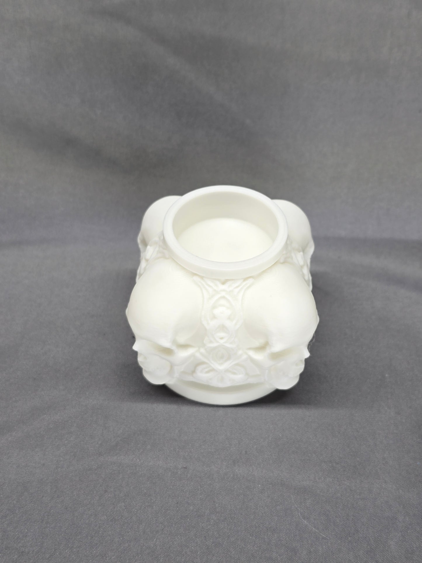 Skull Candle Holder