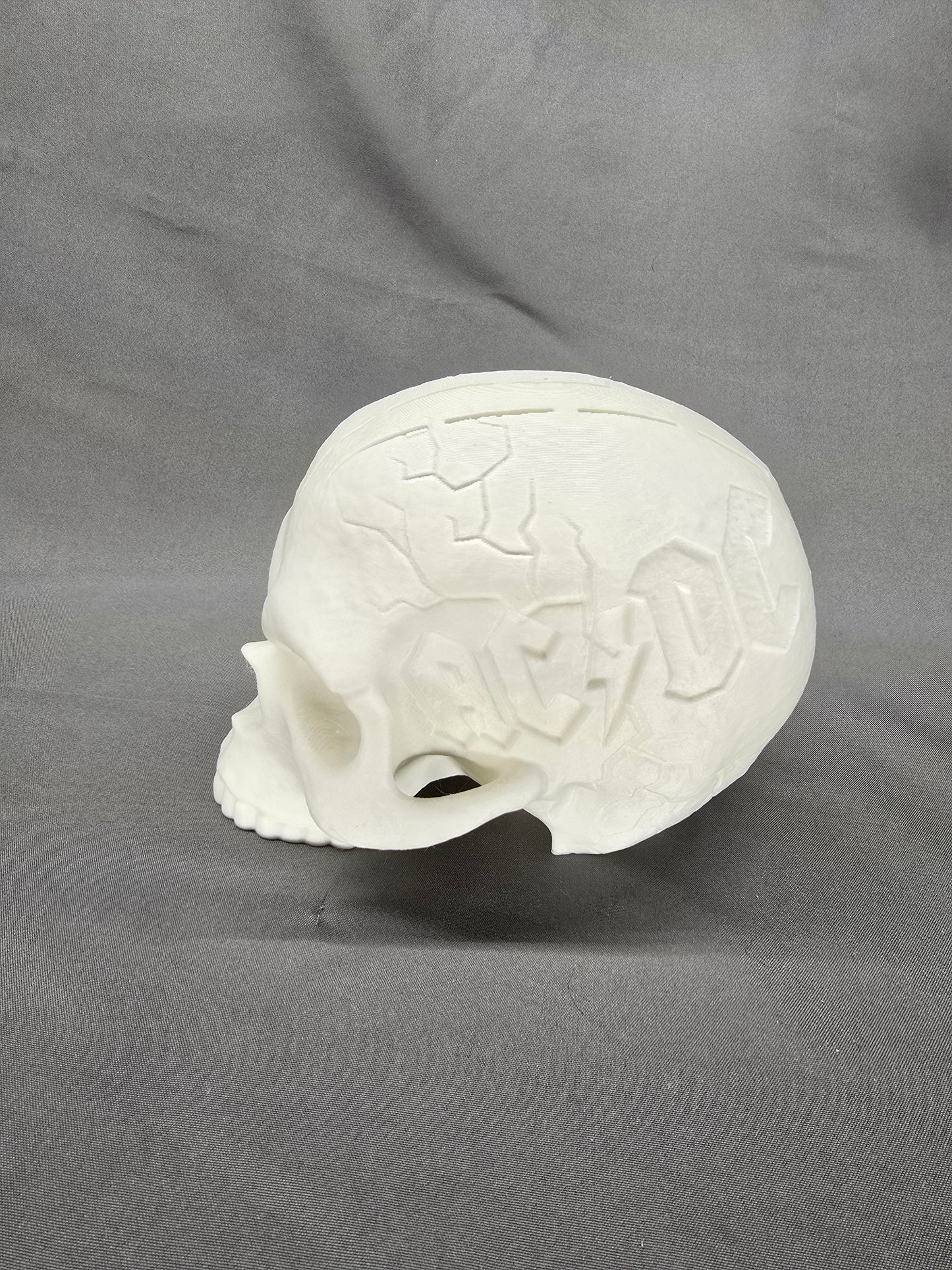 Guitar Pick Mohawk Band Engraved Skull decoration