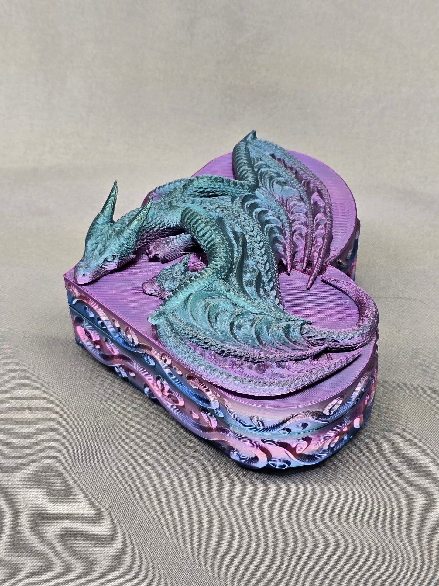 Heart-shaped Dragon box Mother's edition