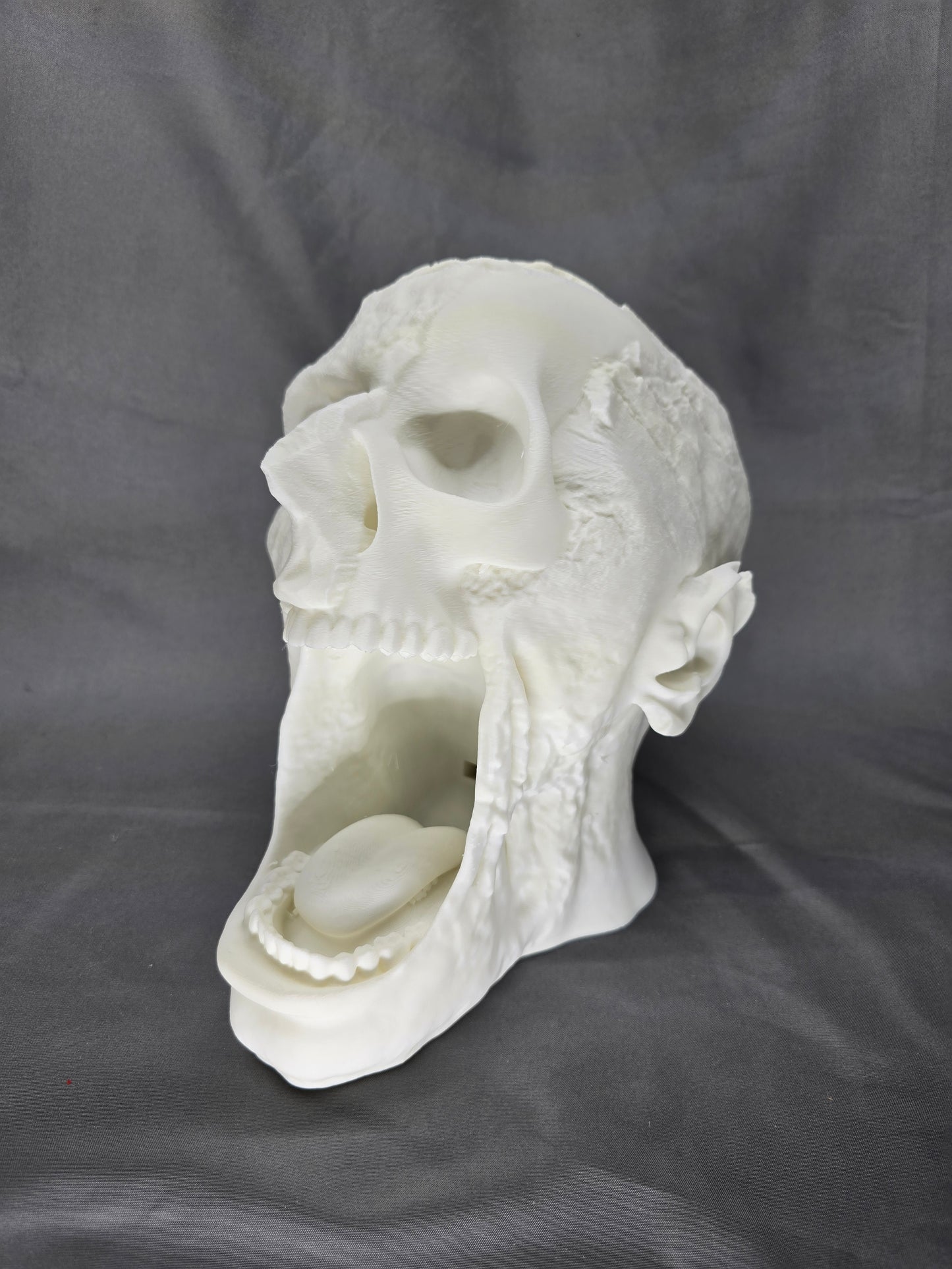 Zombie Skull controller and headphone holder