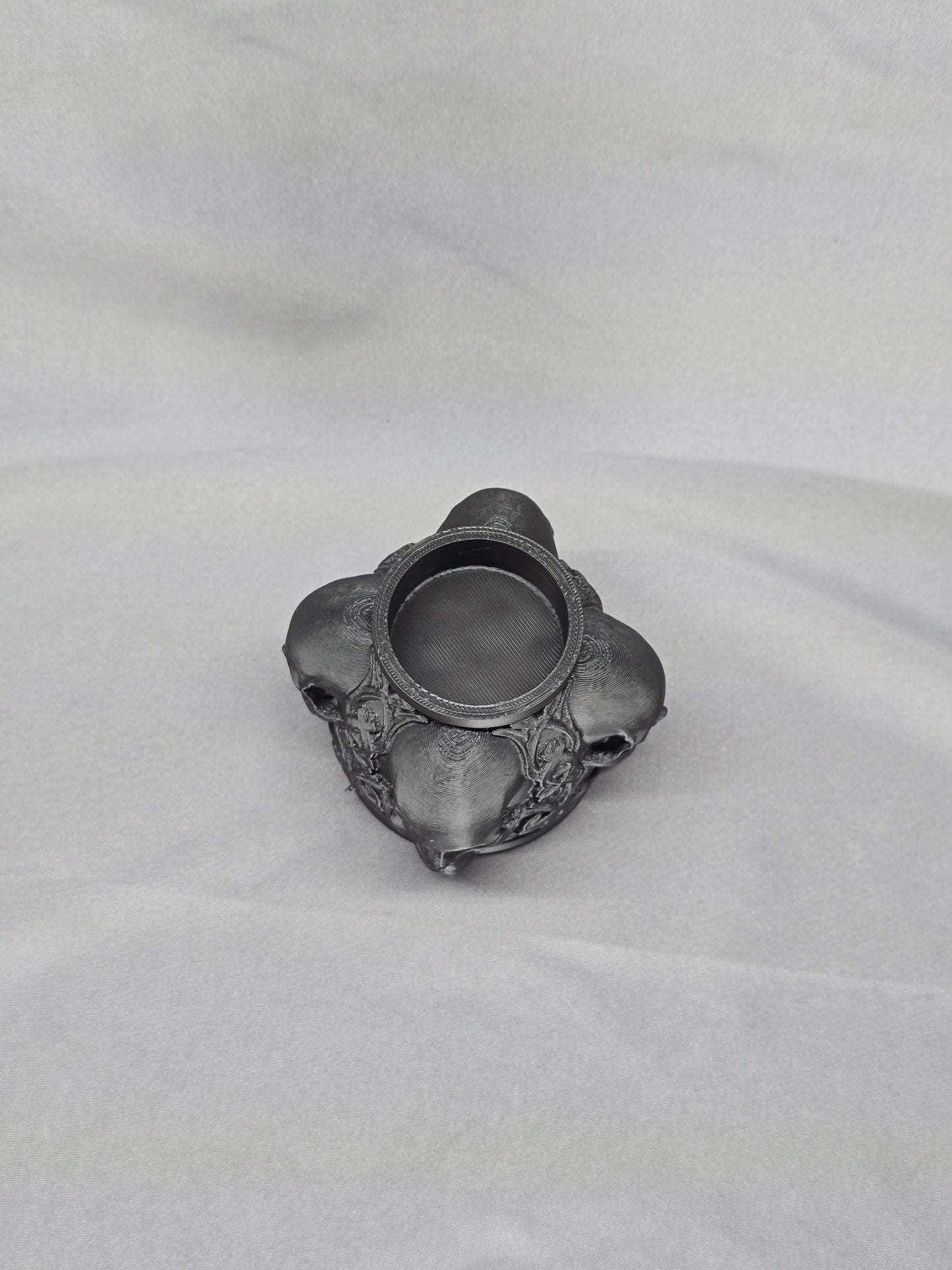 Skull Candle Holder