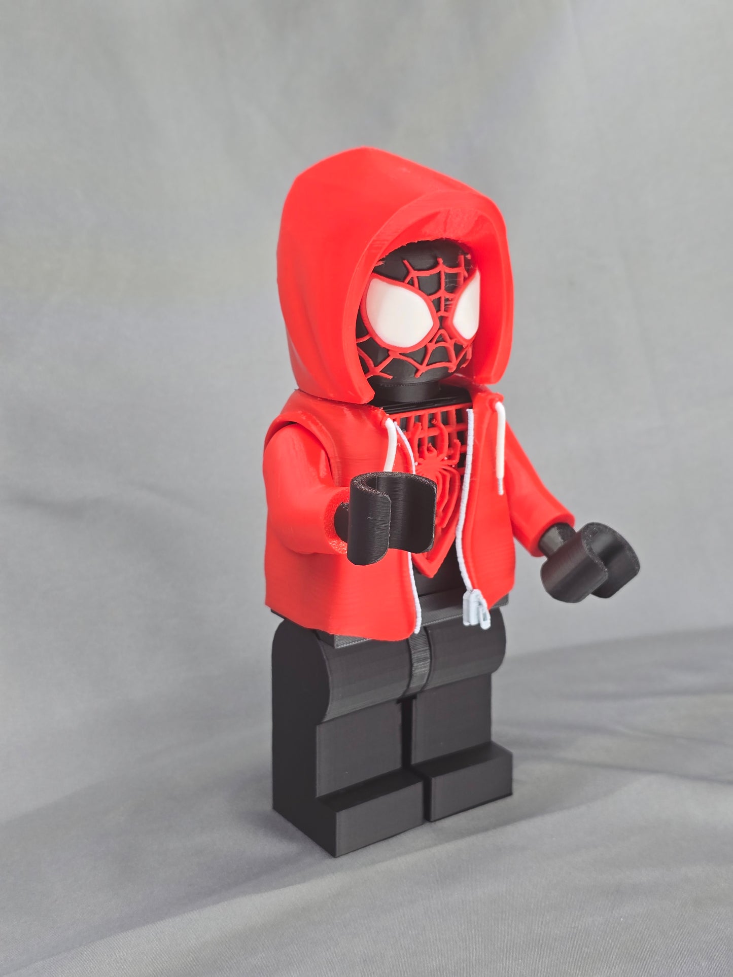 Big Block Kid Black Spider articulating figurine