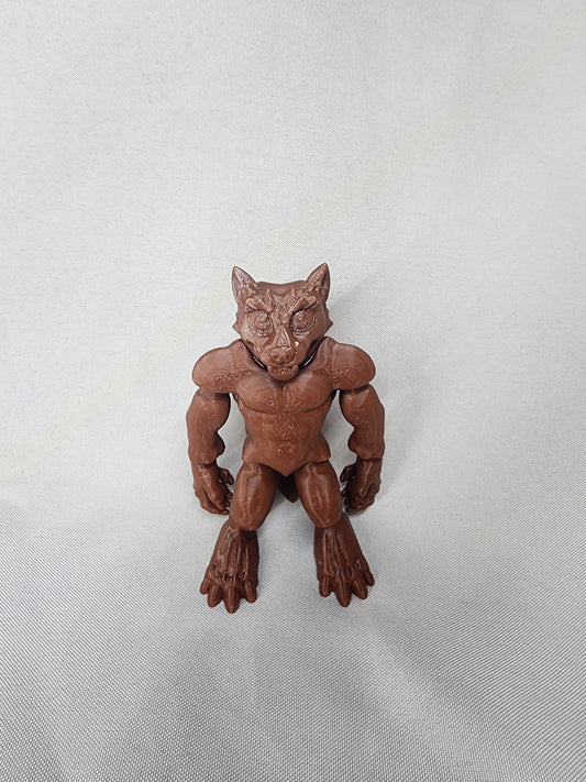 Werewolf articulating figurine