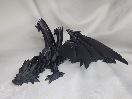 Spike Dragon articulating figurine is the coolest quad-wing dragon you could image and is a must have for the dragon collector