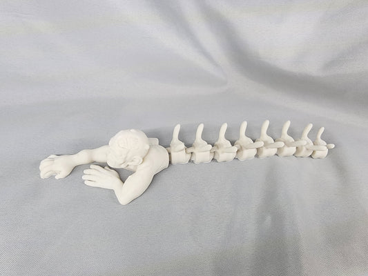 Crawling Zombie flexible model