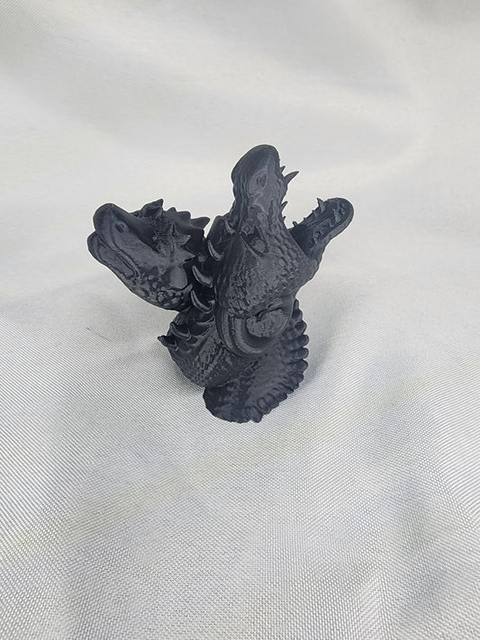 Twin Dragon Pen Holder