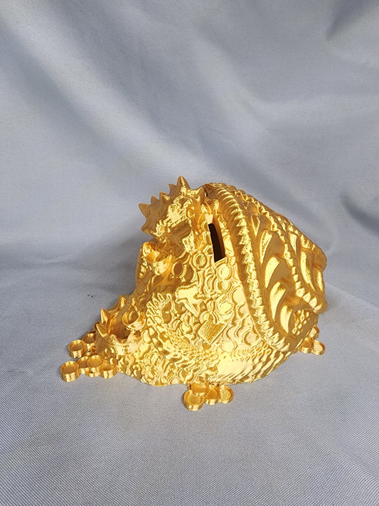 Golden bank with Dragon