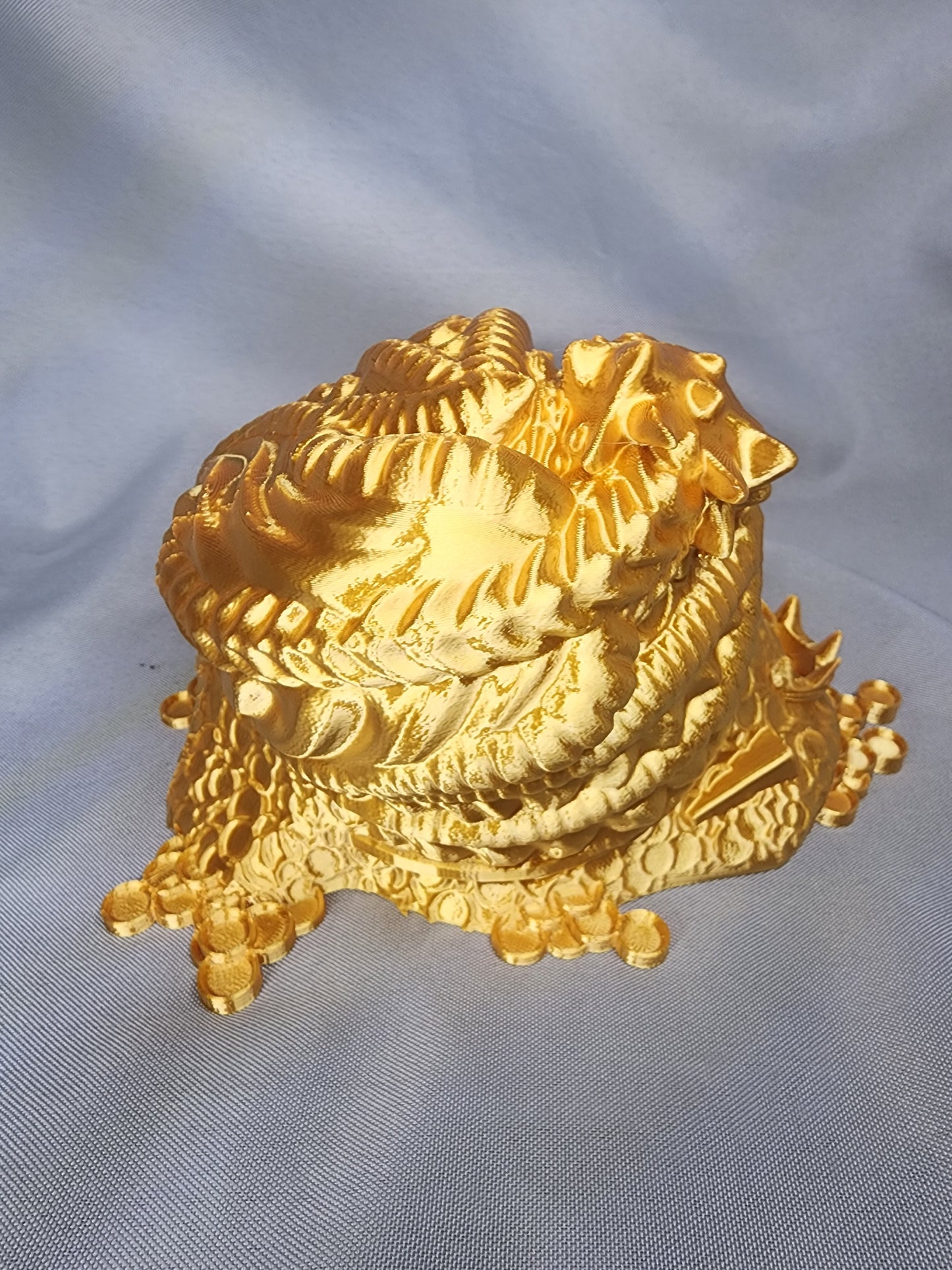 Golden bank with Dragon