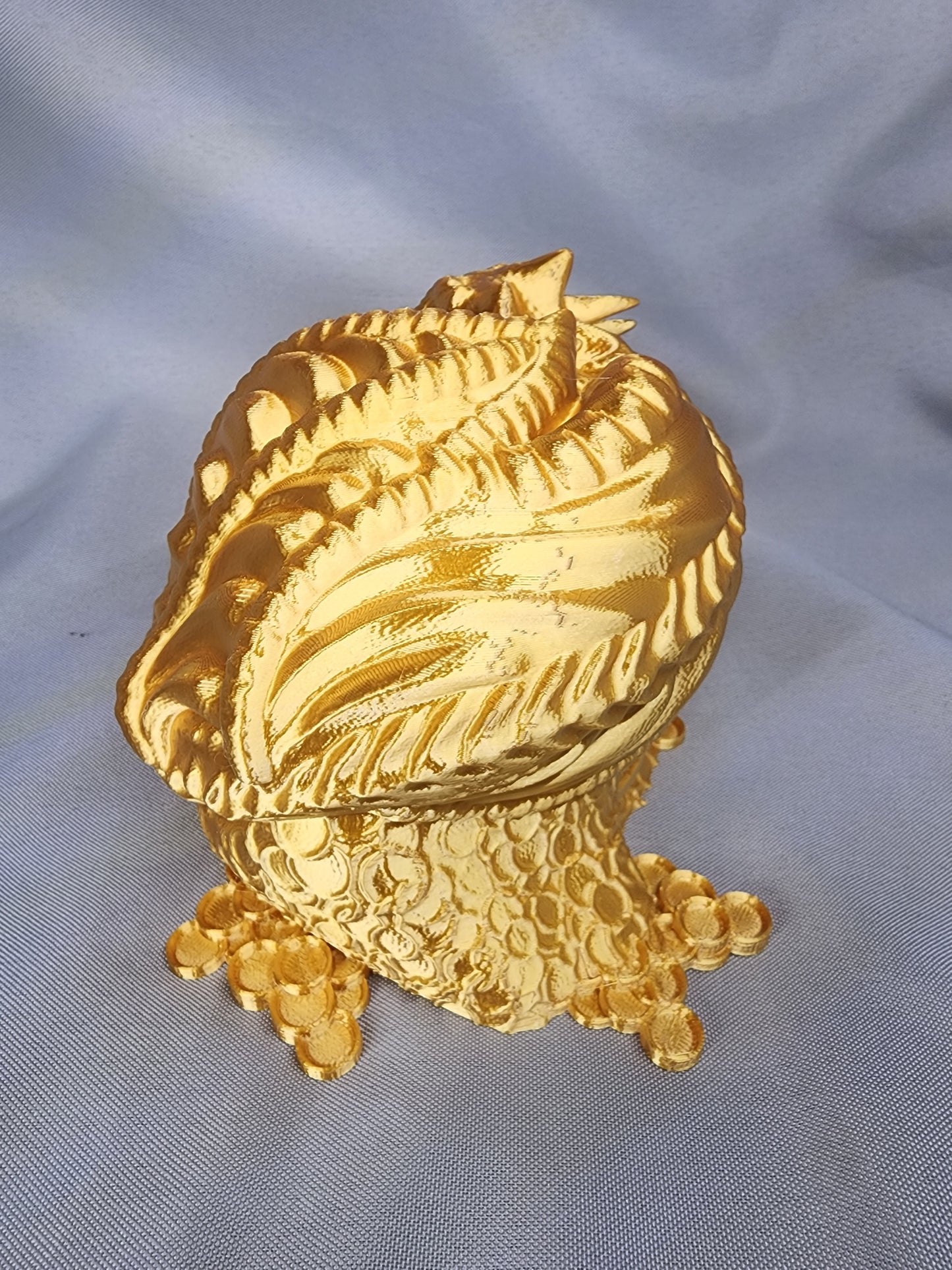 Golden bank with Dragon