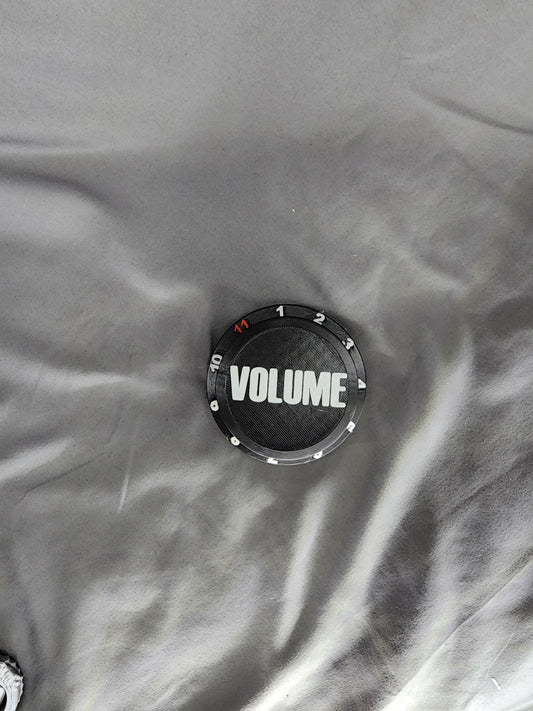 Volume Knob Container is the perfect gift that holds everything from guitar picks to 9v batteries for your pedal