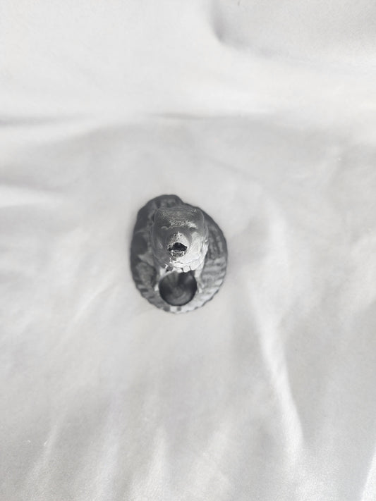 Wolf Howling Sitting Dice Guardian figurine