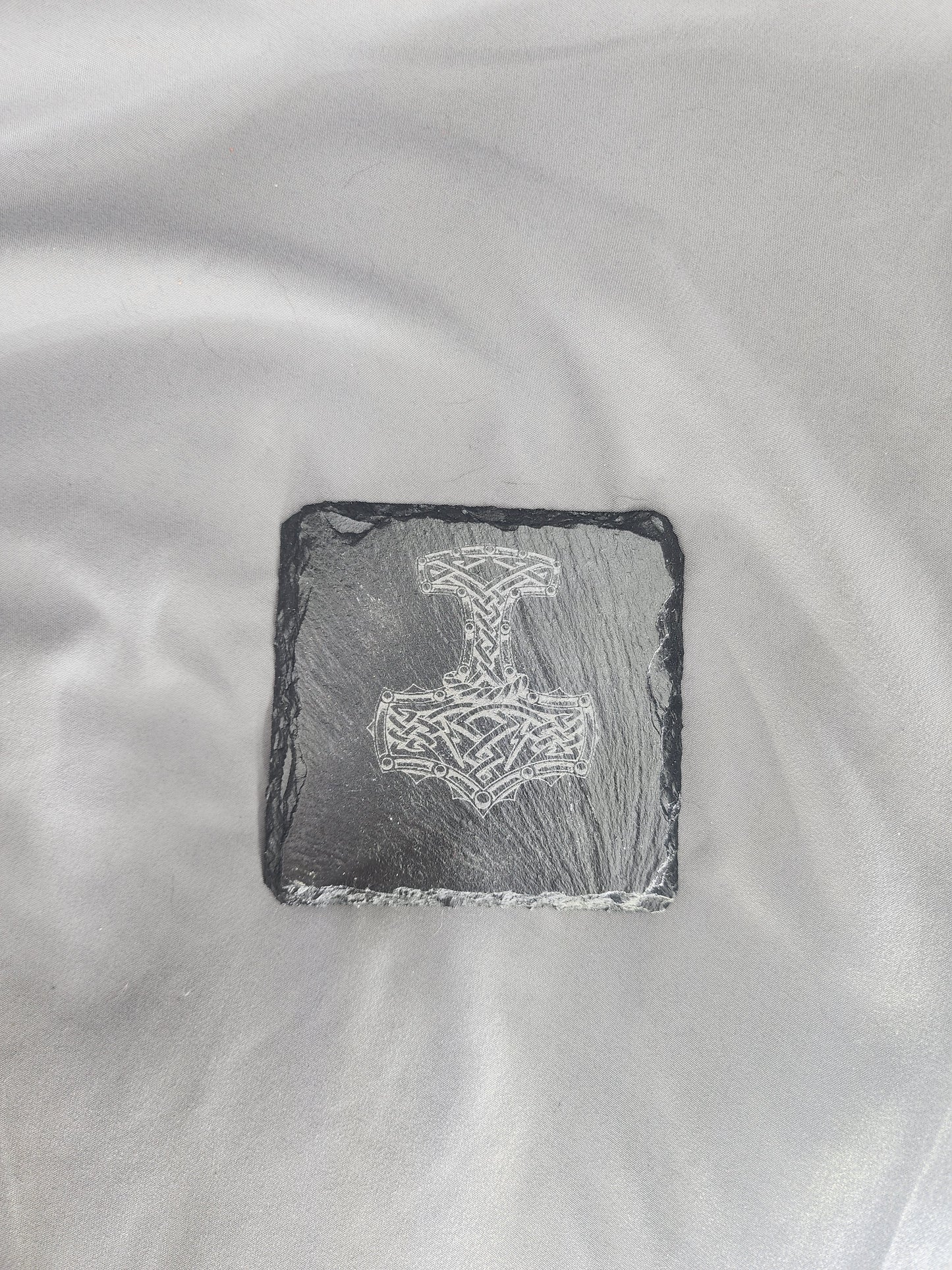 Slate Coaster 4" Square Engraved